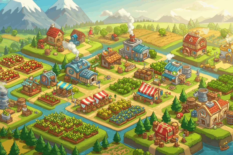 タウンスター完全ガイド:初心者でも楽しめるGameFi農業シミュレーション!