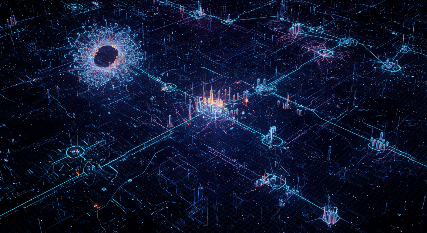 genAI, retail, finance
AI technology illustration