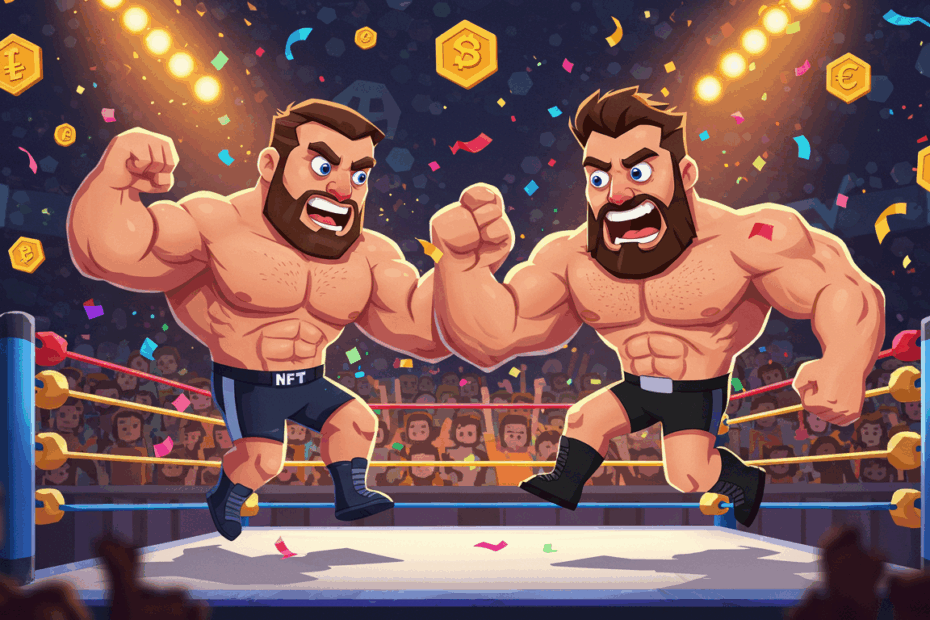 Blockchain Brawlers: GameFi初心者向け徹底ガイド！NFTレスラーで稼ぐ？