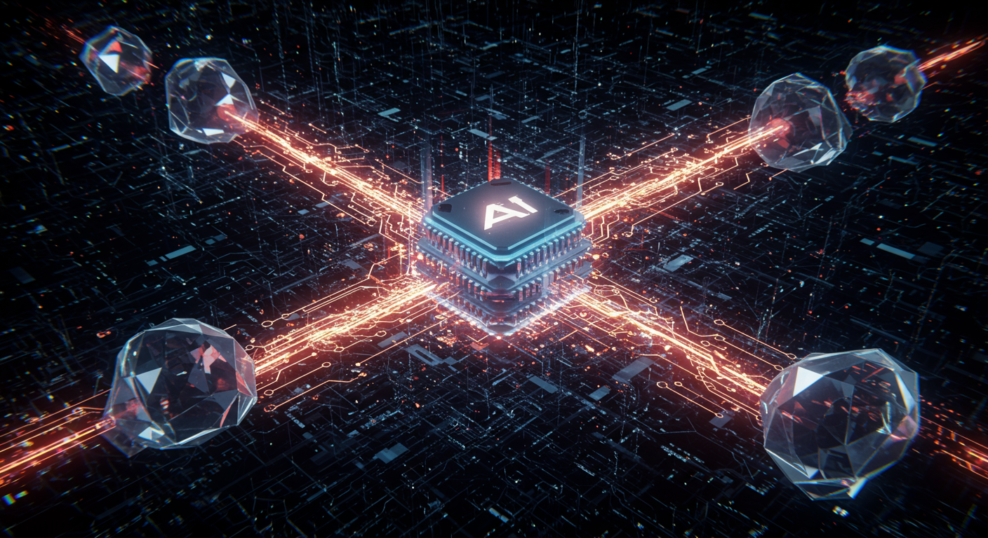 AI, machine learning, data preparation
AI technology illustration