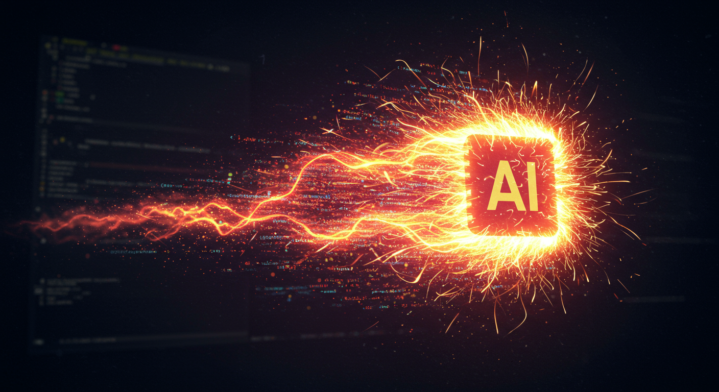 Eye-catching visual of Kotlin 2.2.0, JVM, Android development and AI technology vibes