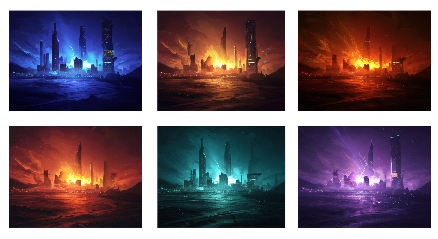 Eye-catching visual of Midjourney, image-to-video, AI
and AI technology vibes