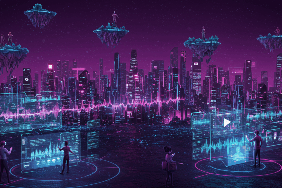 メタバースを彩る！AI動画、音声、マルチモーダルAI入門：未来のクリエイティブを解剖