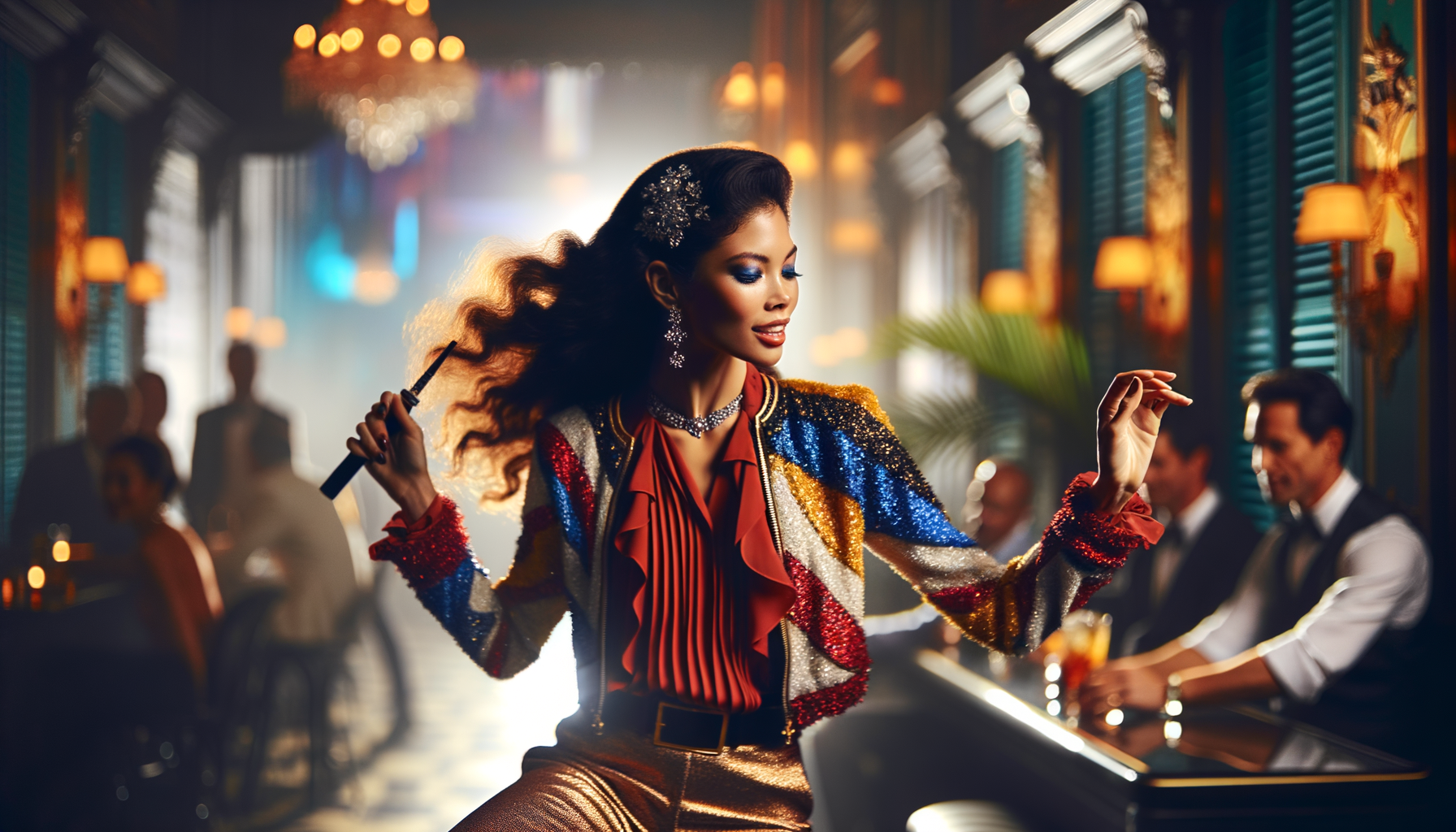 Eye-catching visual of SEO, keywords, article and lifestyle vibes