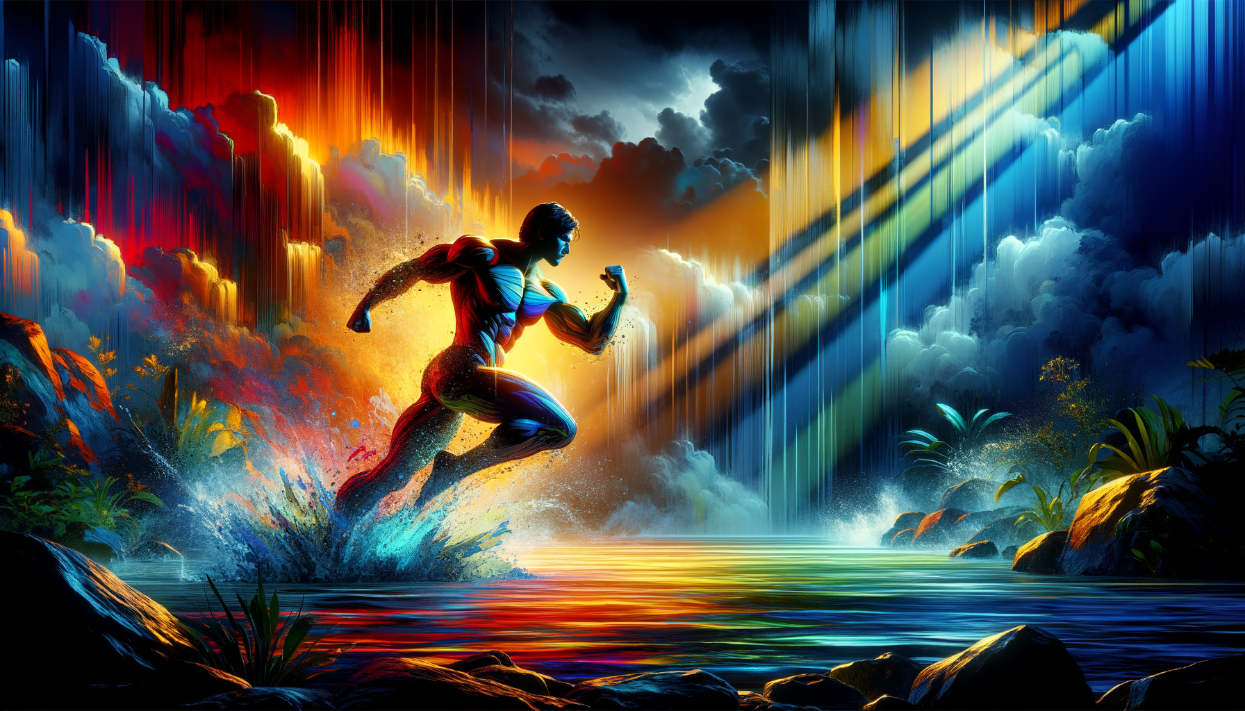 Eye-catching visual of cold plunge, haters, wellness
and lifestyle vibes