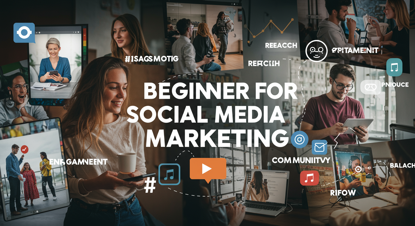 Eye-catching visual of Beginner tips, SEO, keywords and lifestyle vibes