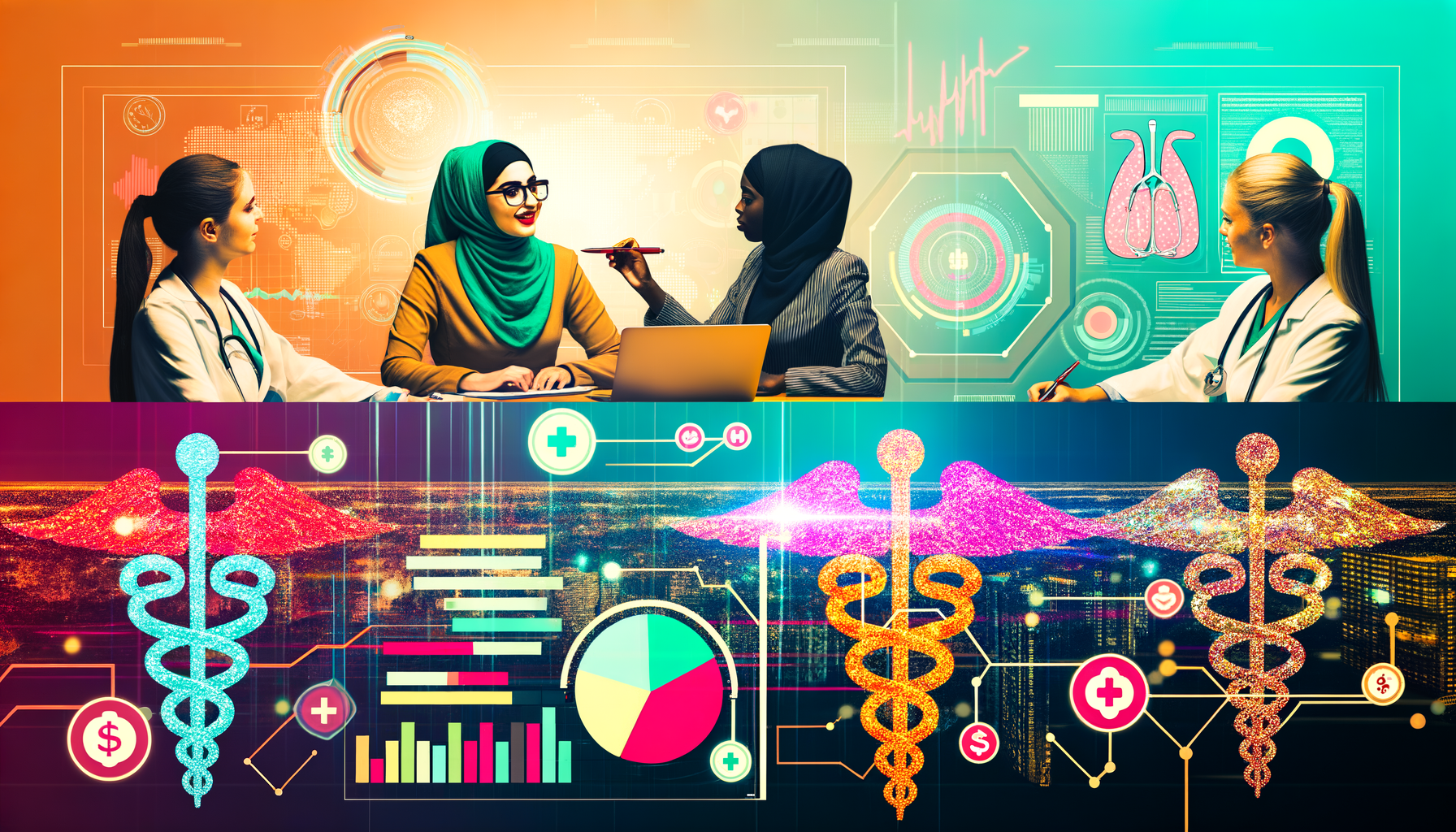 Future potential of health policy blog, health economics blog, public health blog
represented visually