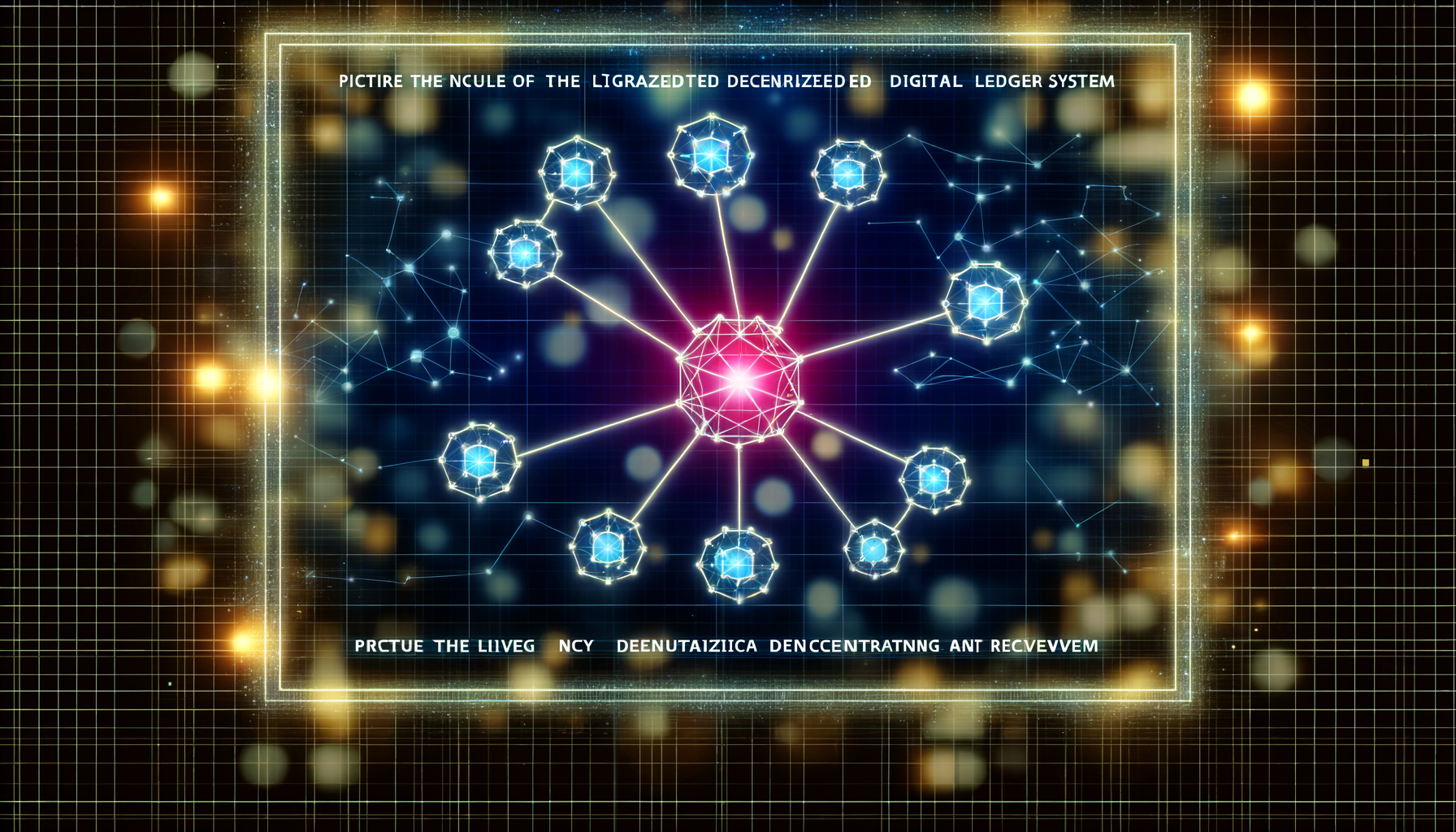 sUSDS SUSDS technology and blockchain network illustration