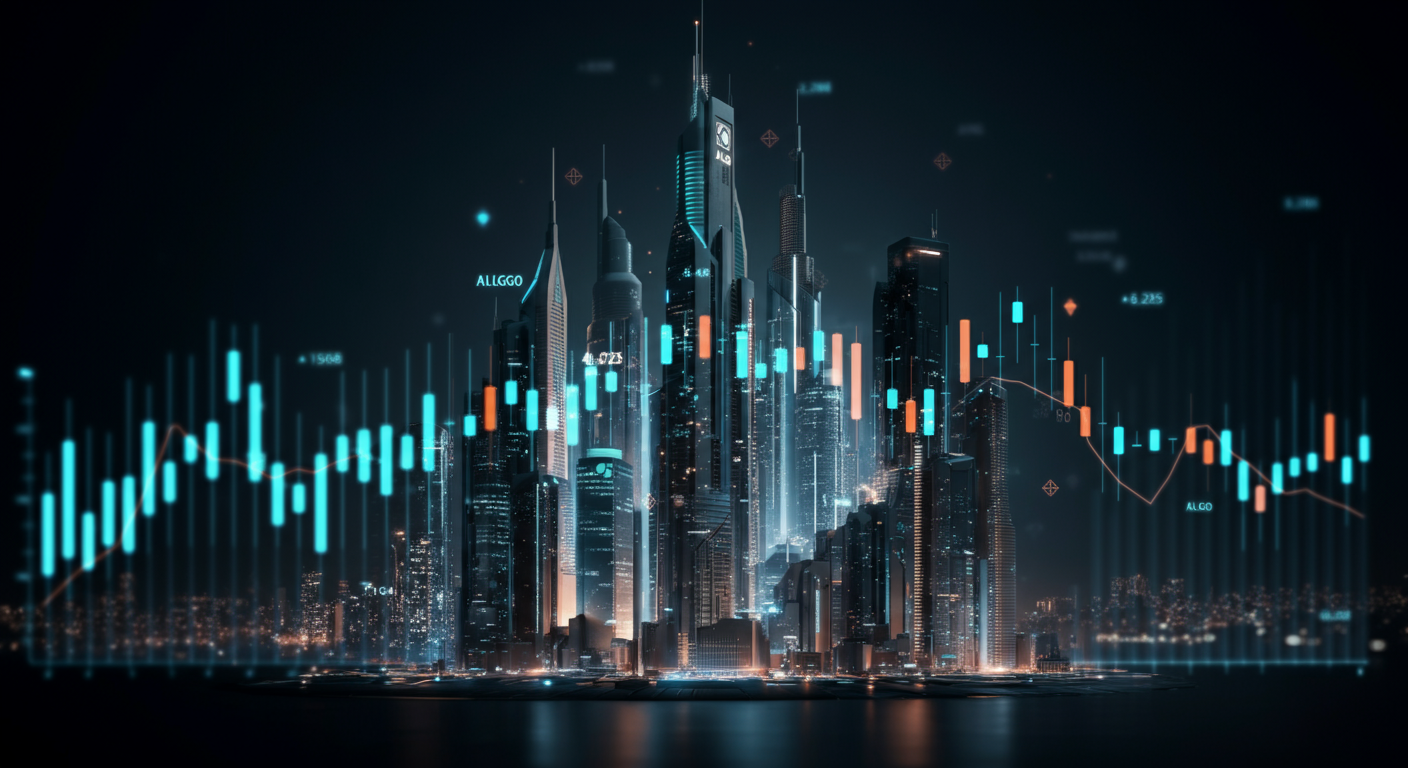 Future potential of Algorand ALGO represented visually