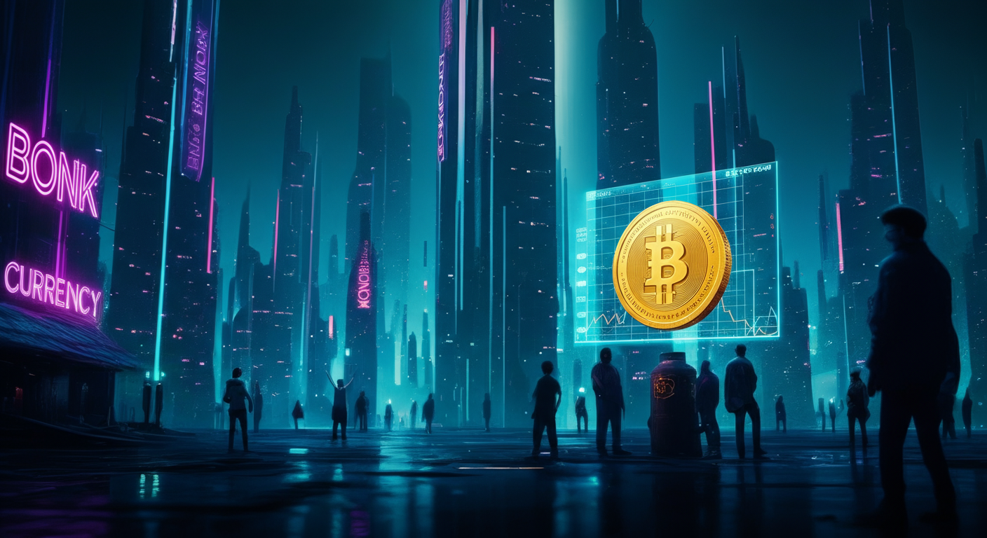 Future potential of BONK represented visually