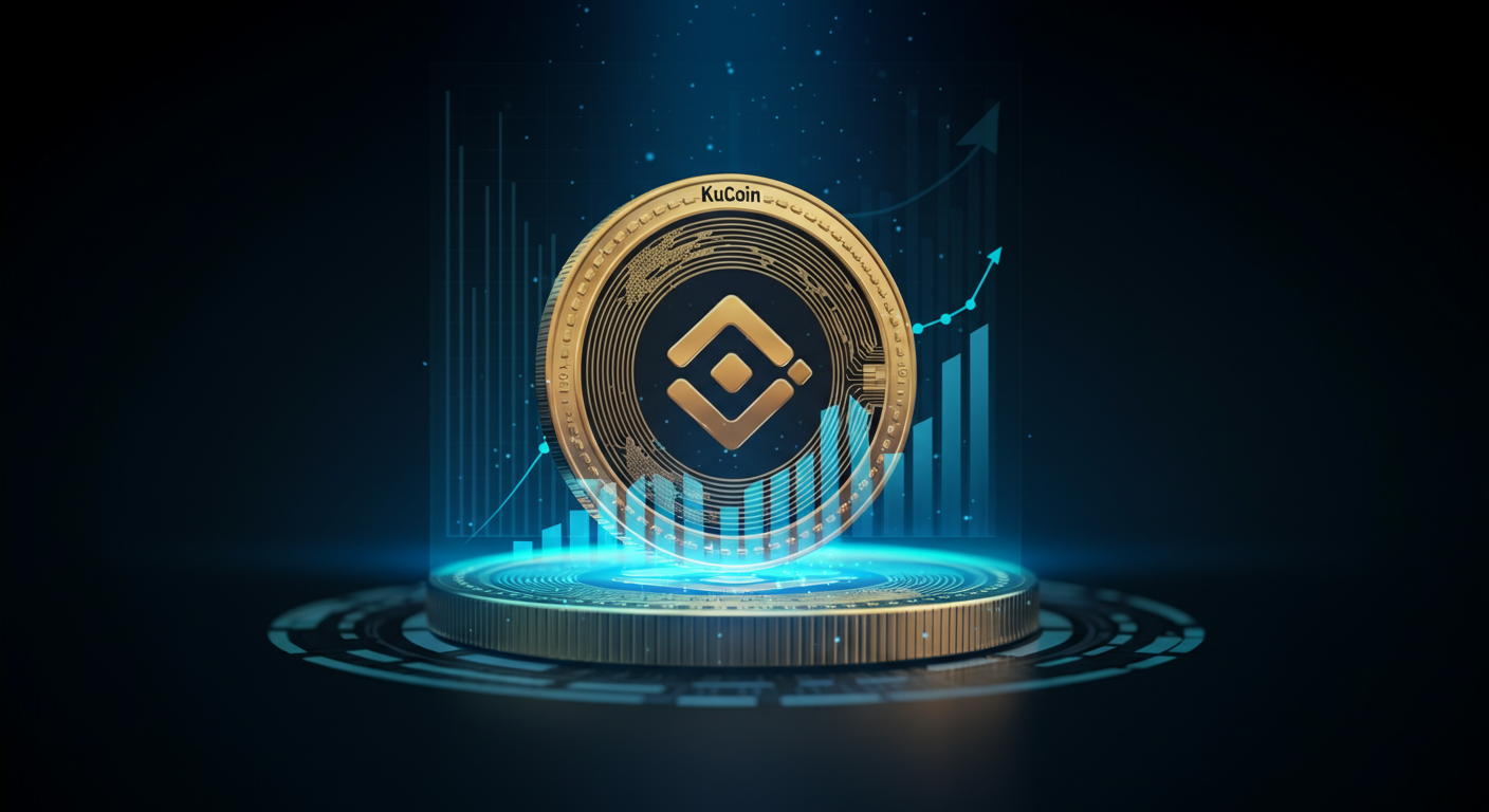 Future potential of KuCoin KCS represented visually