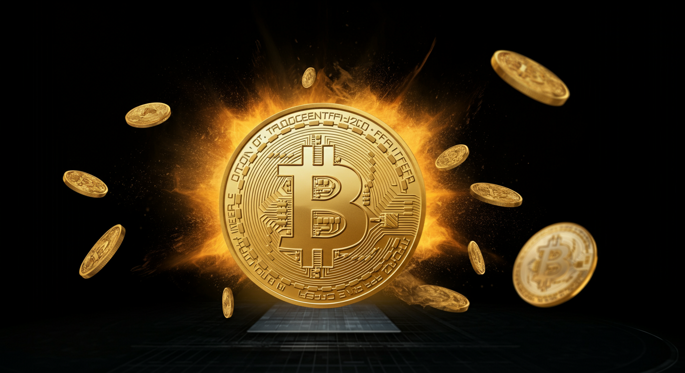 Eye-catching visual of Lombard Staked BTC LBTC and cryptocurrency vibes