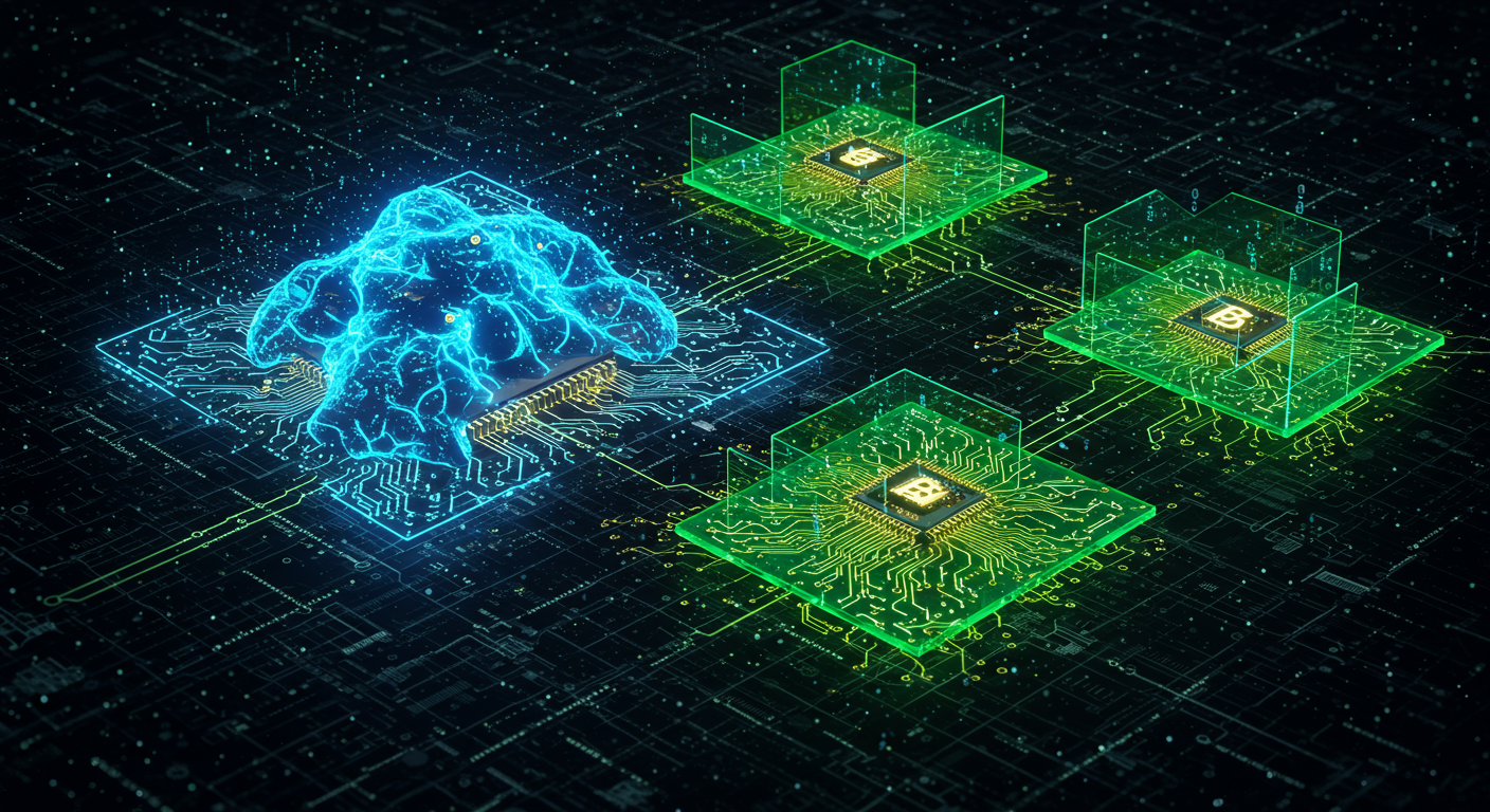 artificial intelligence, Bitcoin mining, sustainable AI infrastructure
Metaverse illustration