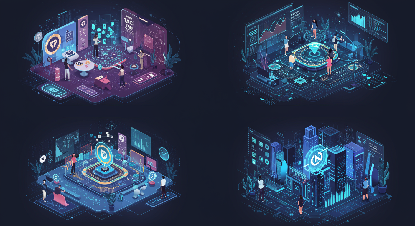 Future potential of TAC, mainnet, DeFi
represented visually