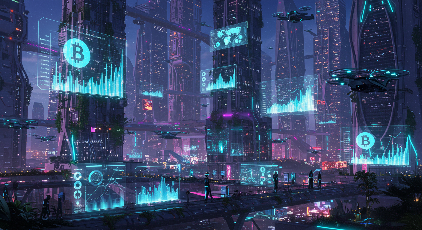 Future potential of crypto alliances, digital assets, interoperable
represented visually