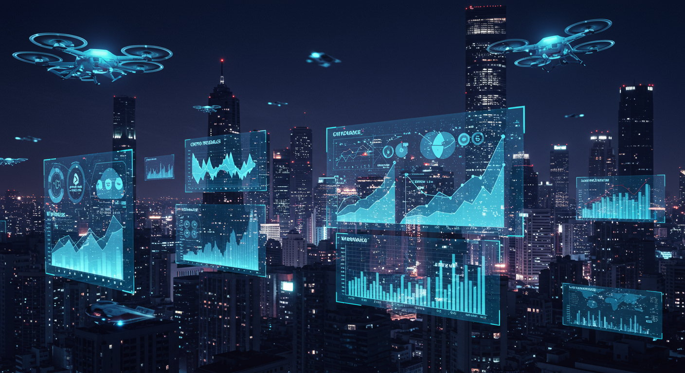 Future potential of Crypto presales, WeWake, Lightchain AI
represented visually