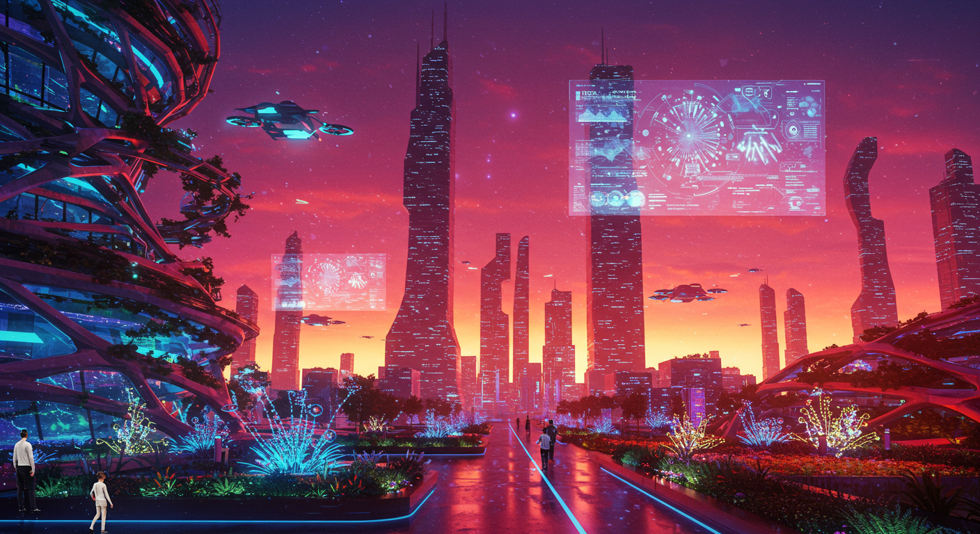 Future potential of メタバースとは何か?定義・特徴・VRとの違い represented visually