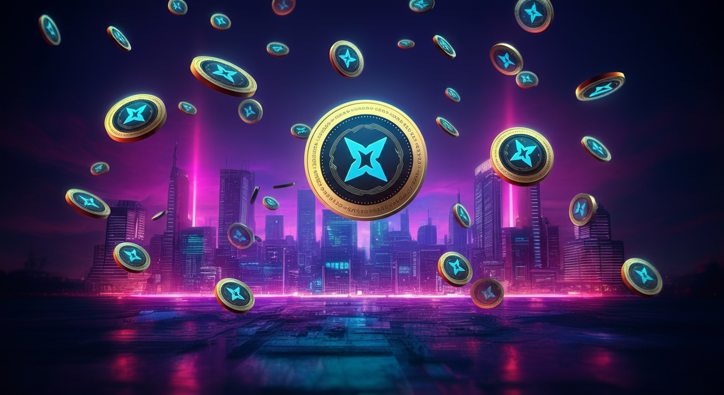 Eye-catching visual of NEXO and cryptocurrency vibes