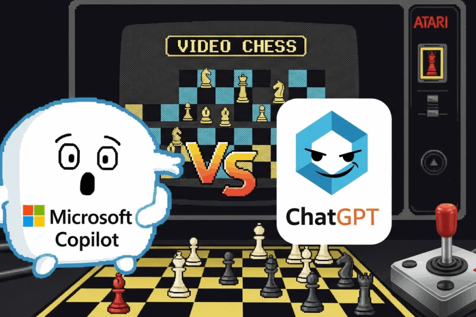 Copilot vs. Atari: Can Microsoft's AI Conquer Video Chess?