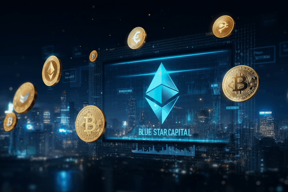 Blue Star Capital、ビットコインと暗号資産投資で125万ポンドを調達