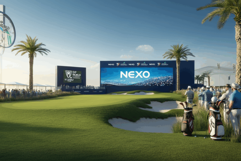 Nexo Tees Off: Crypto Wealth Platform Partners with DP World Tour