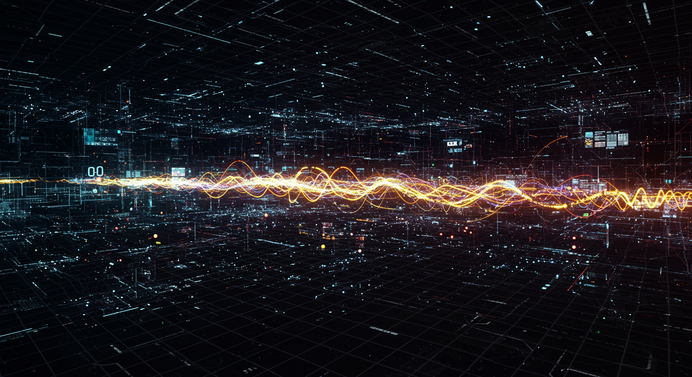 AI for SEO Keyword Research AI technology illustration