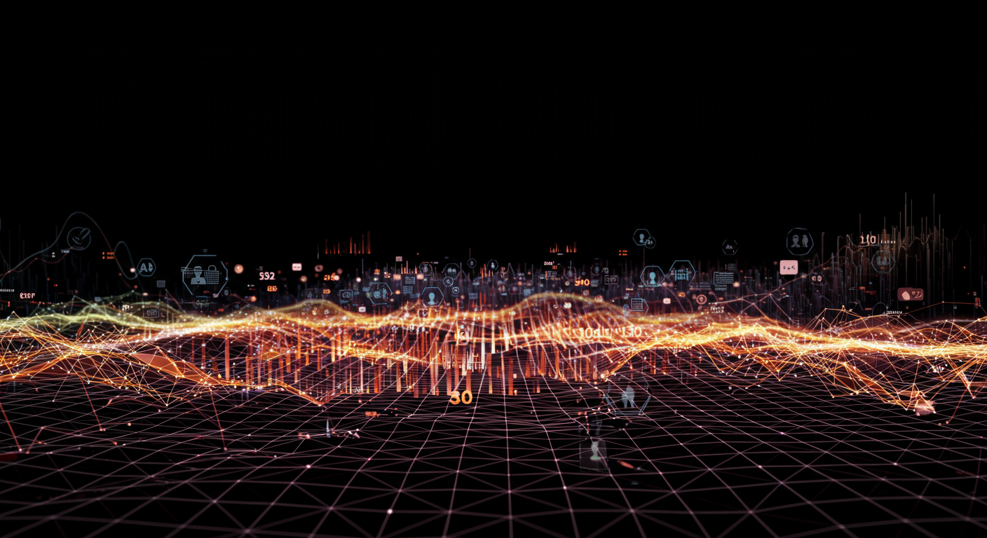 Future potential of AI skills, job seekers, employment data
represented visually