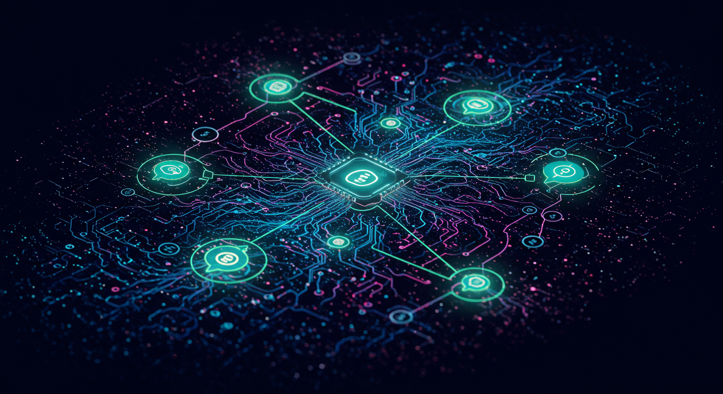 Future potential of WhatsApp, AI, Summaries
represented visually