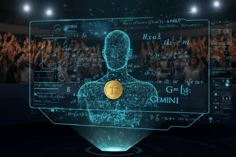 Gemini AI: Google's Deep Think Wins Gold at Math Olympiad!