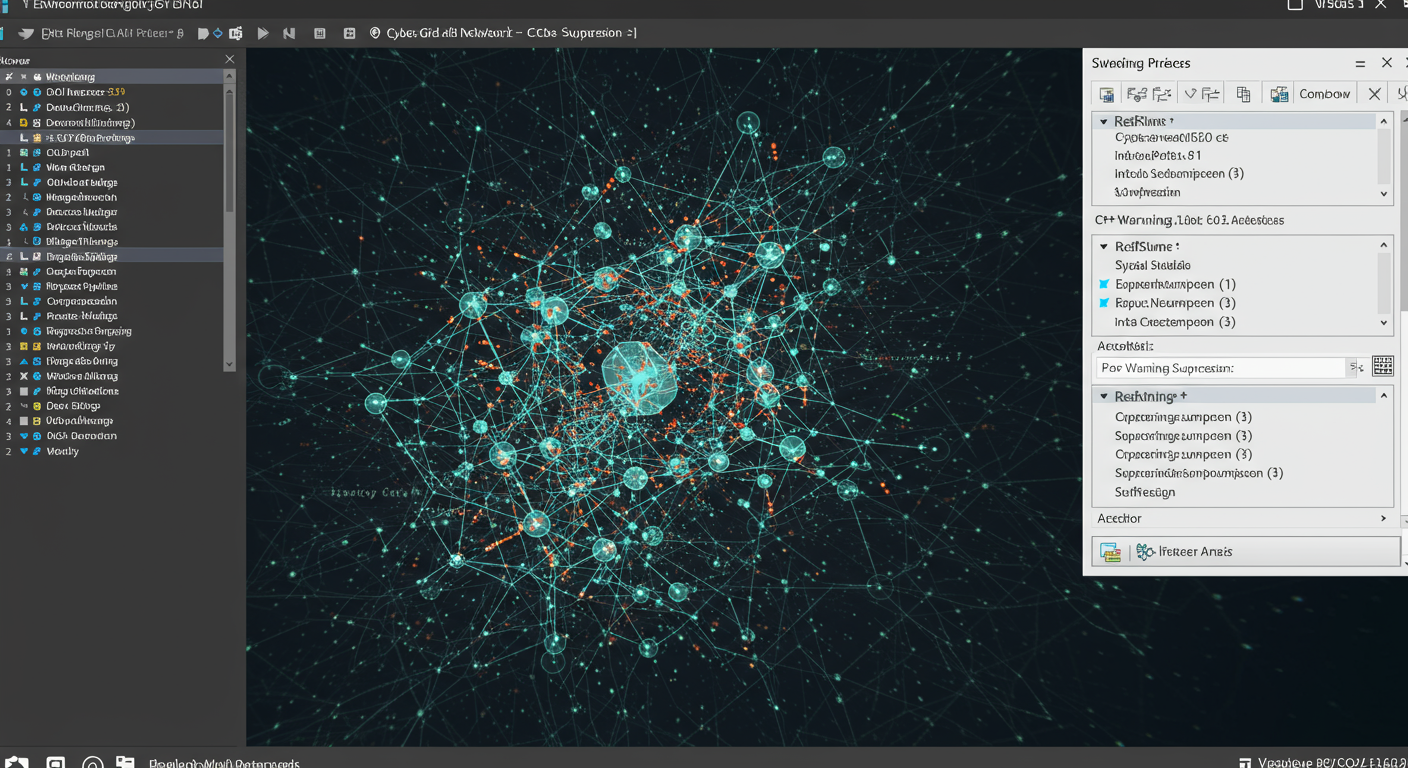 Future potential of C++ Code Analysis, warning suppression, Visual Studio
represented visually