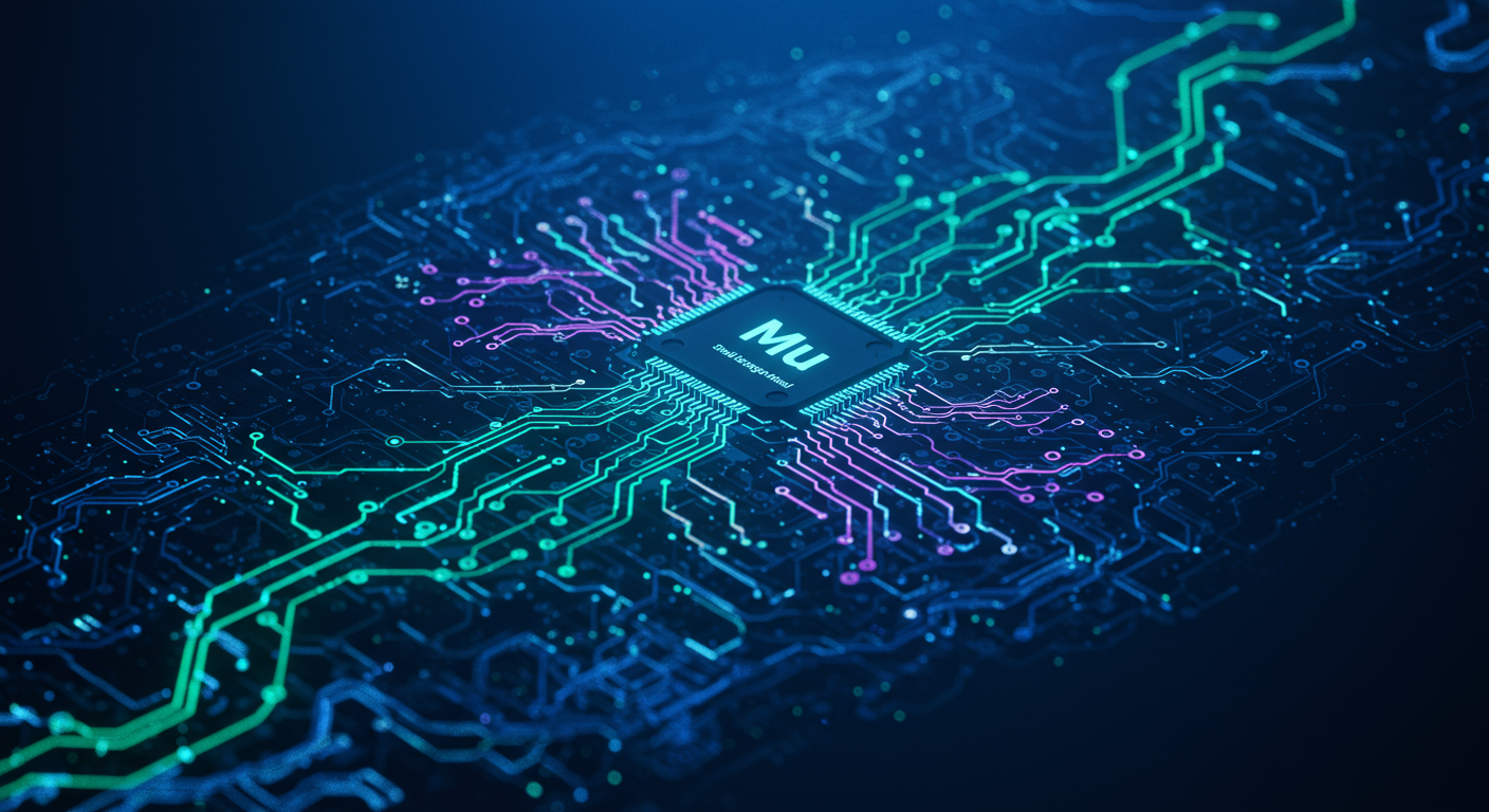 Mu, small language model, NPU
AI technology illustration
