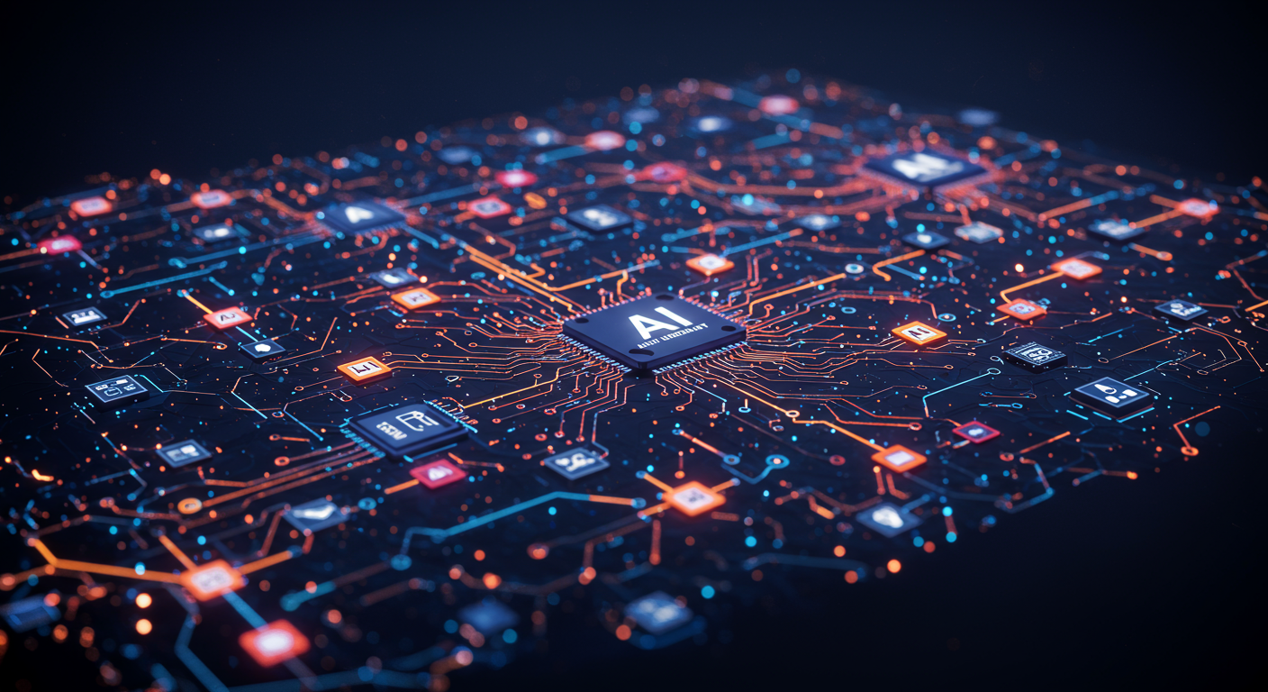 AI models, White House, executive order
AI technology illustration