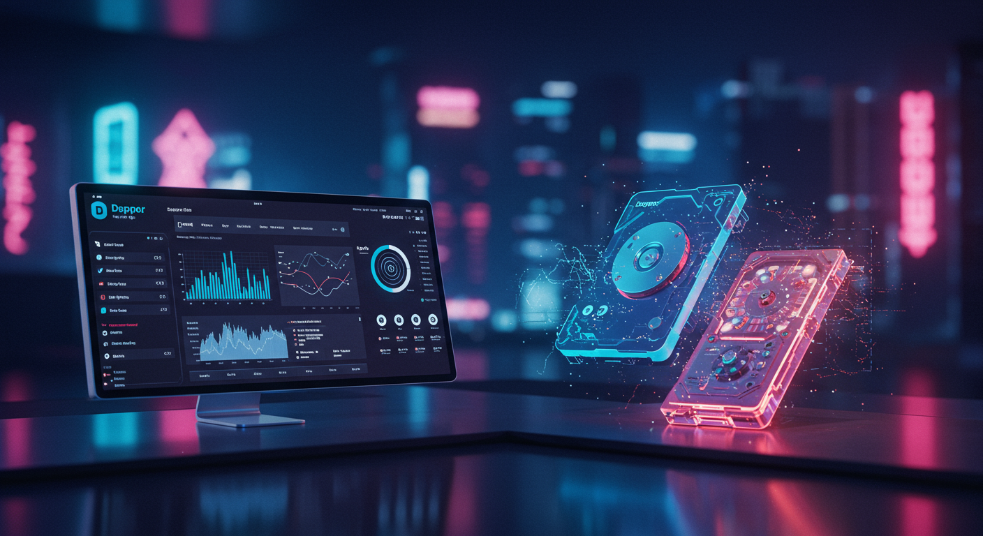 Eye-catching visual of Dapper, Dapper Plus, Bulk operations and AI technology vibes