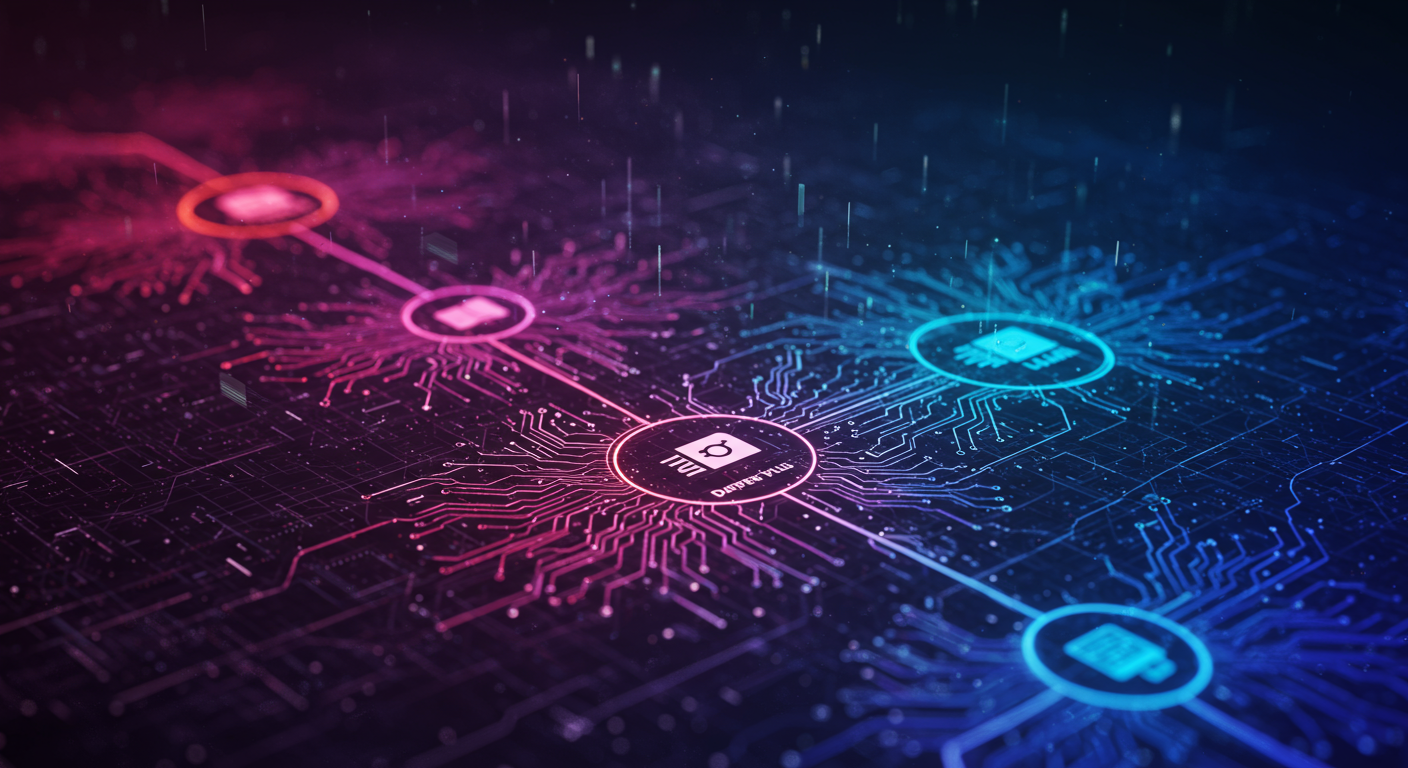 Dapper, Dapper Plus, Bulk operations AI technology illustration