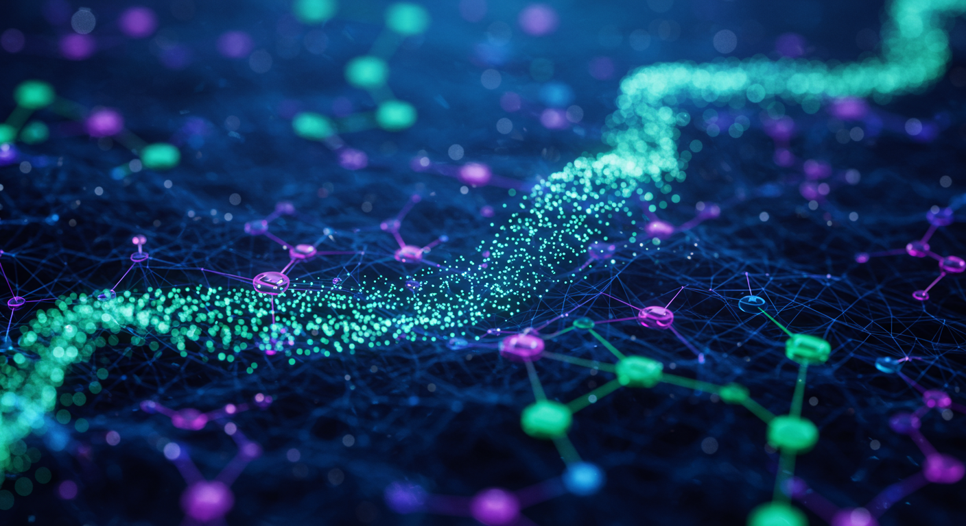 GitHub Spark, AI-powered, natural language AI technology illustration