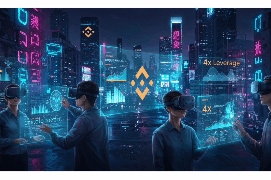 【初心者向け】Binance機関投資家向けローン徹底解説！4倍レバレッジの仕組み