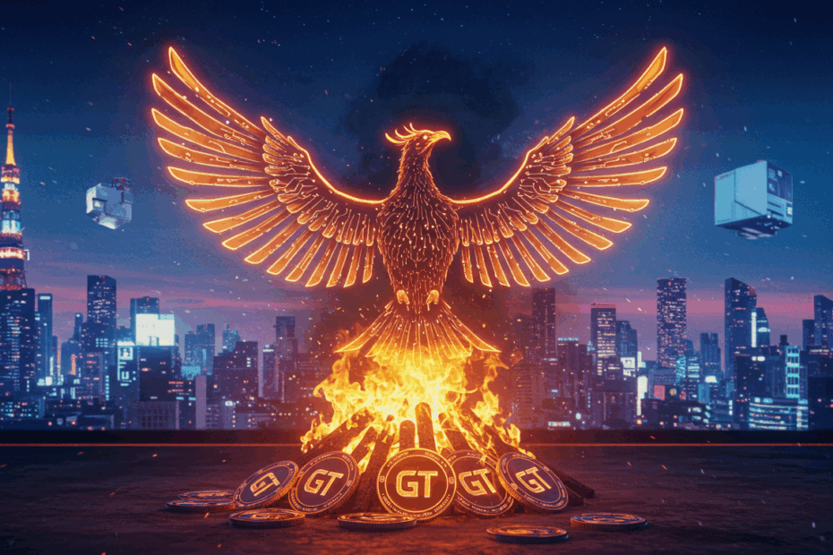 【初心者向け】GateToken(GT)のトークンバーン徹底解説！3900万ドル焼却の裏側