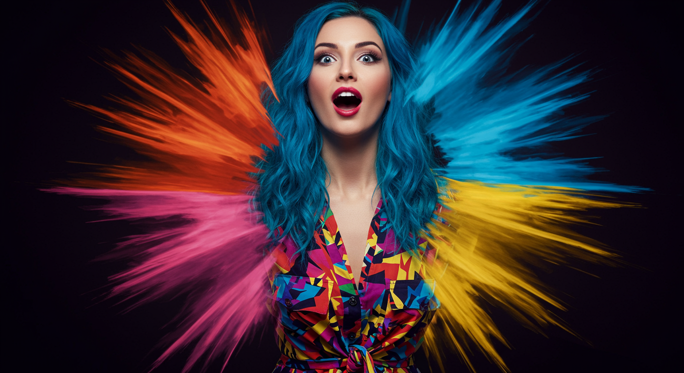 Eye-catching visual of orgasms, mind-blowing
and lifestyle vibes