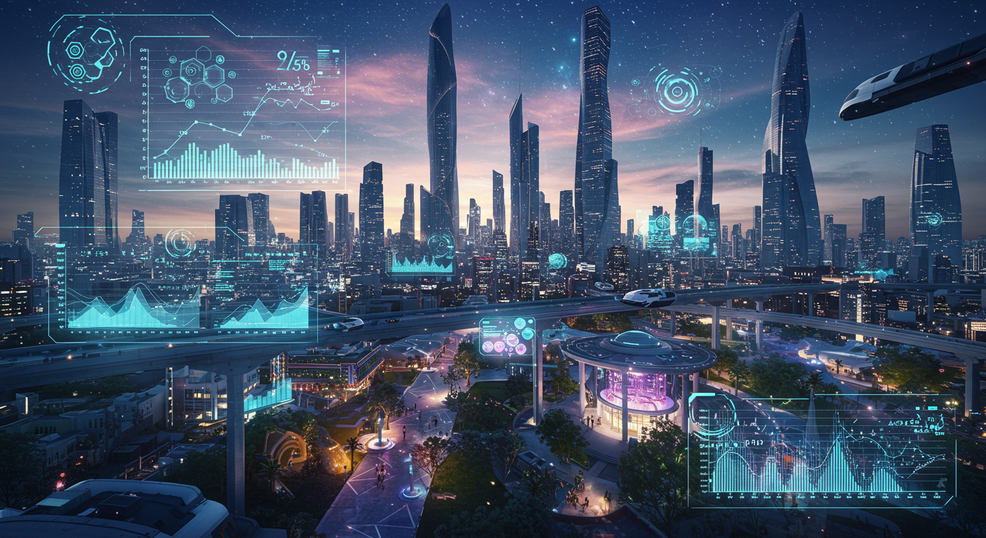 Future potential of Skin, longevity
represented visually