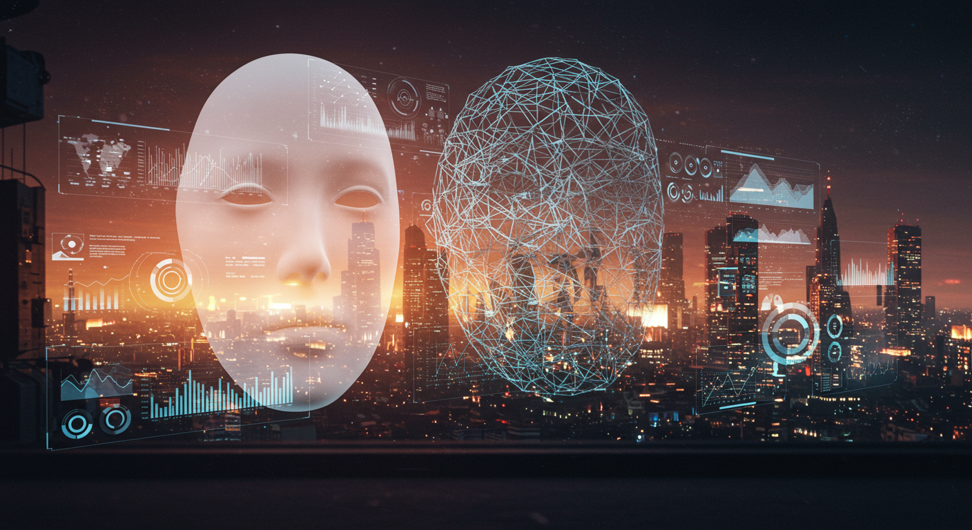 Future potential of face, shape
represented visually