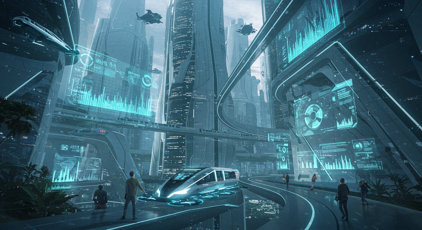 Future potential of safety, speed
represented visually