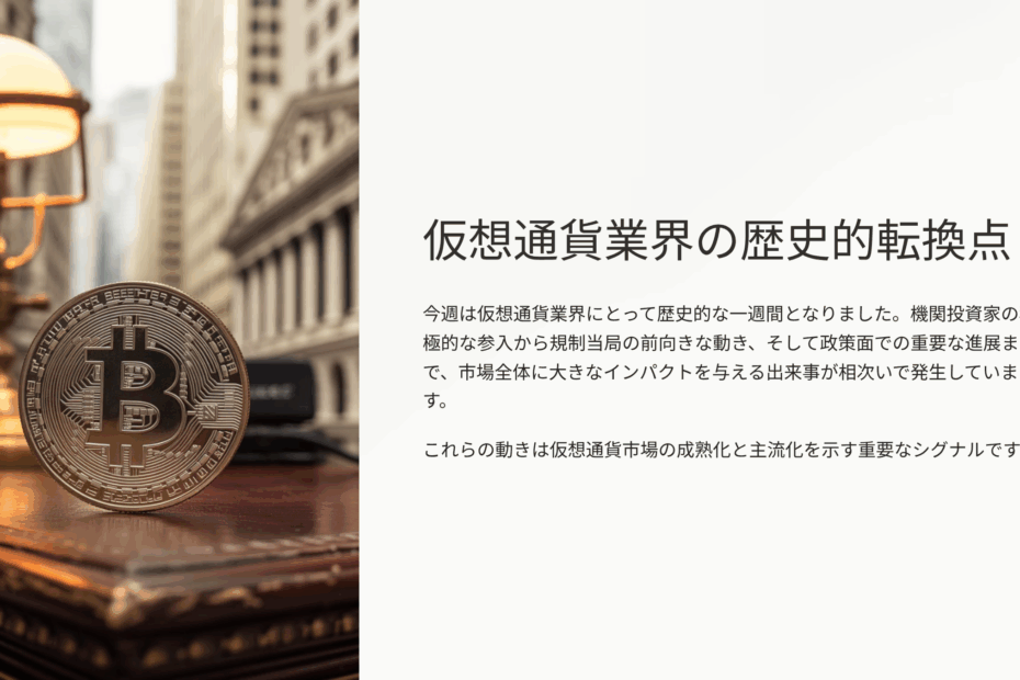仮想通貨情報局　今週のニュースダイジェスト