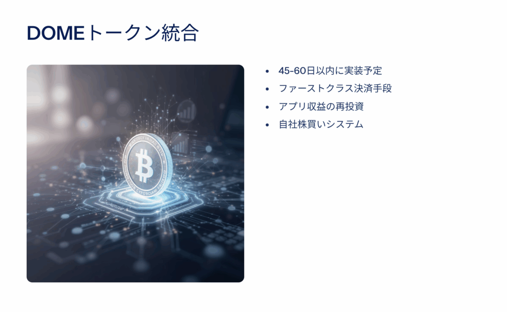 DOMEトークン統合
