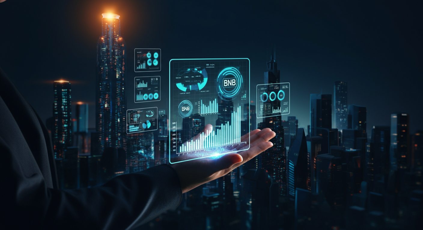BNB の将来性を象徴するビジュアル