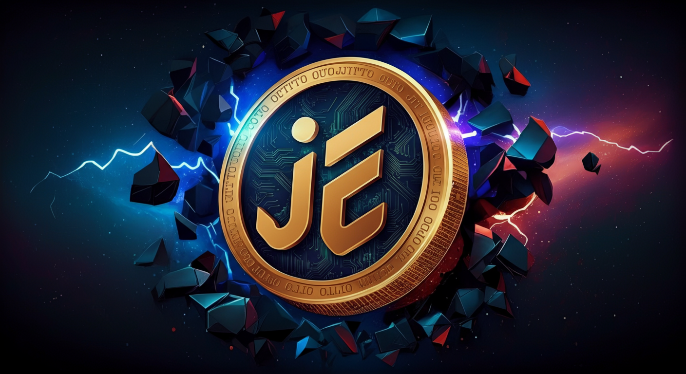 Eye-catching visual of Jito JTO and cryptocurrency vibes