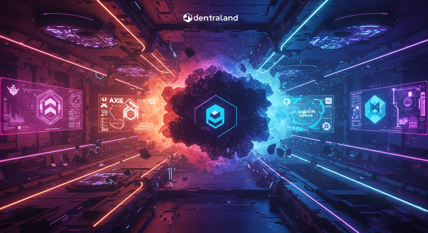 Eye-catching visual of 現在注目されているメタバースプラットフォーム5選 and Web3/metaverse vibes