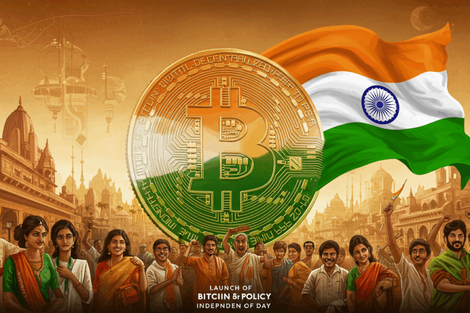 インド初のビットコインシンクタンク、独立記念日に始動！金融主権を目指す
