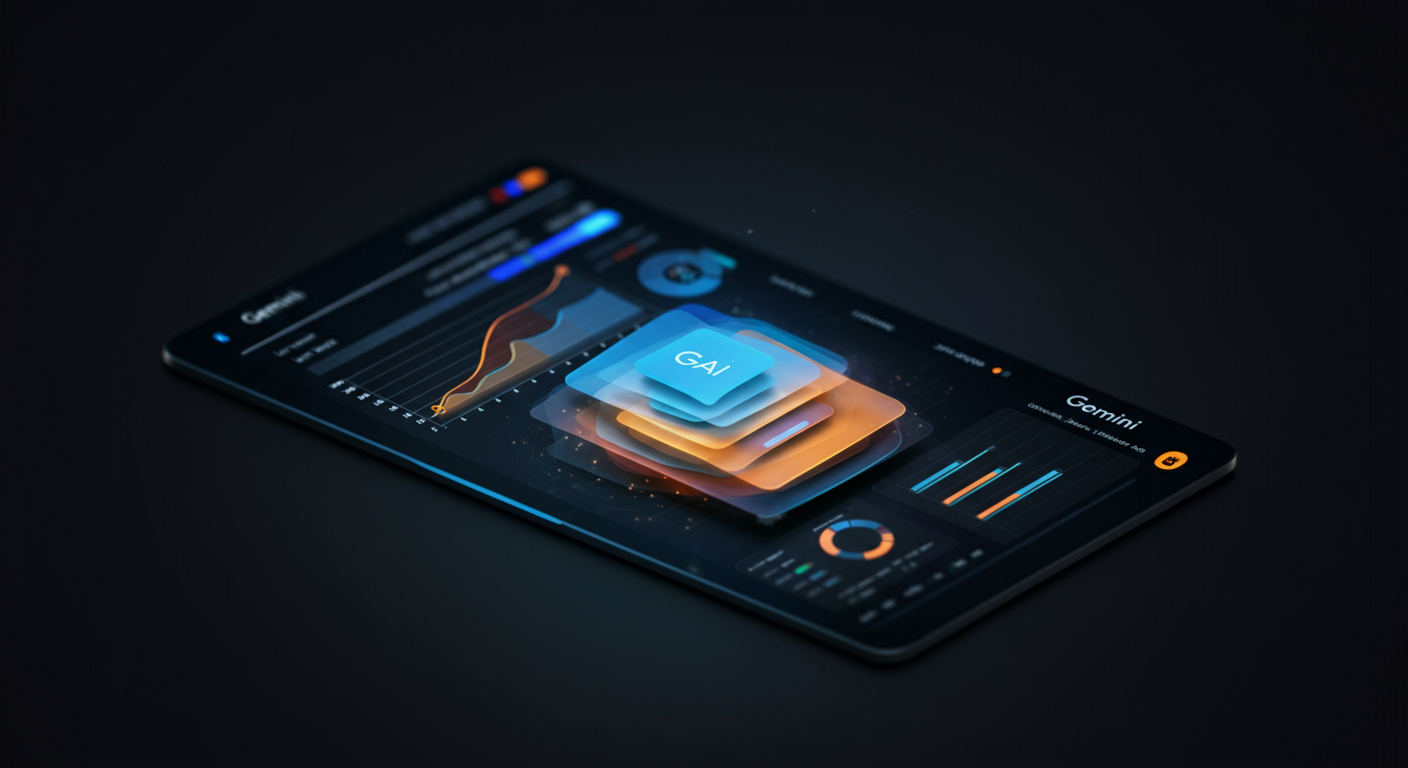 Future potential of Gemini (Google) represented visually