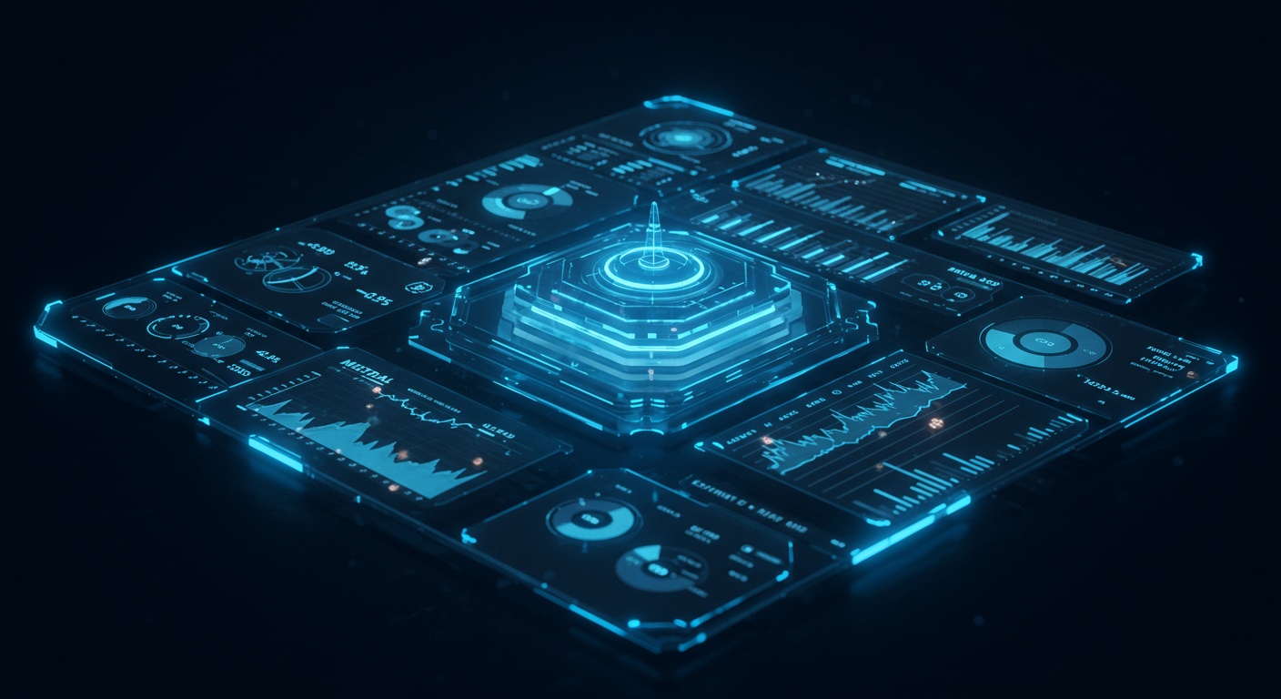 Mistral / Mixtral (Mistral AI) AI technology illustration
