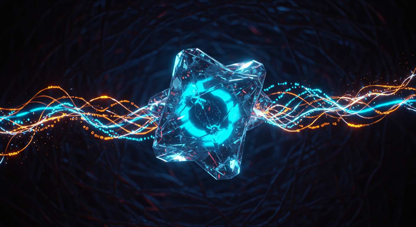 Eye-catching visual of ChatGPT and AI technology vibes